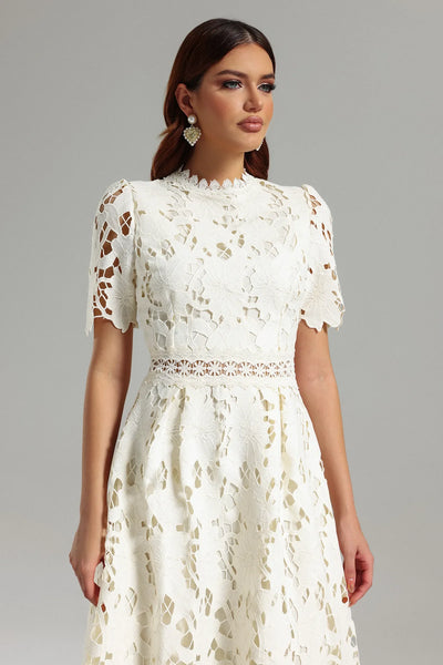 Shaylah Lace Midi Dress