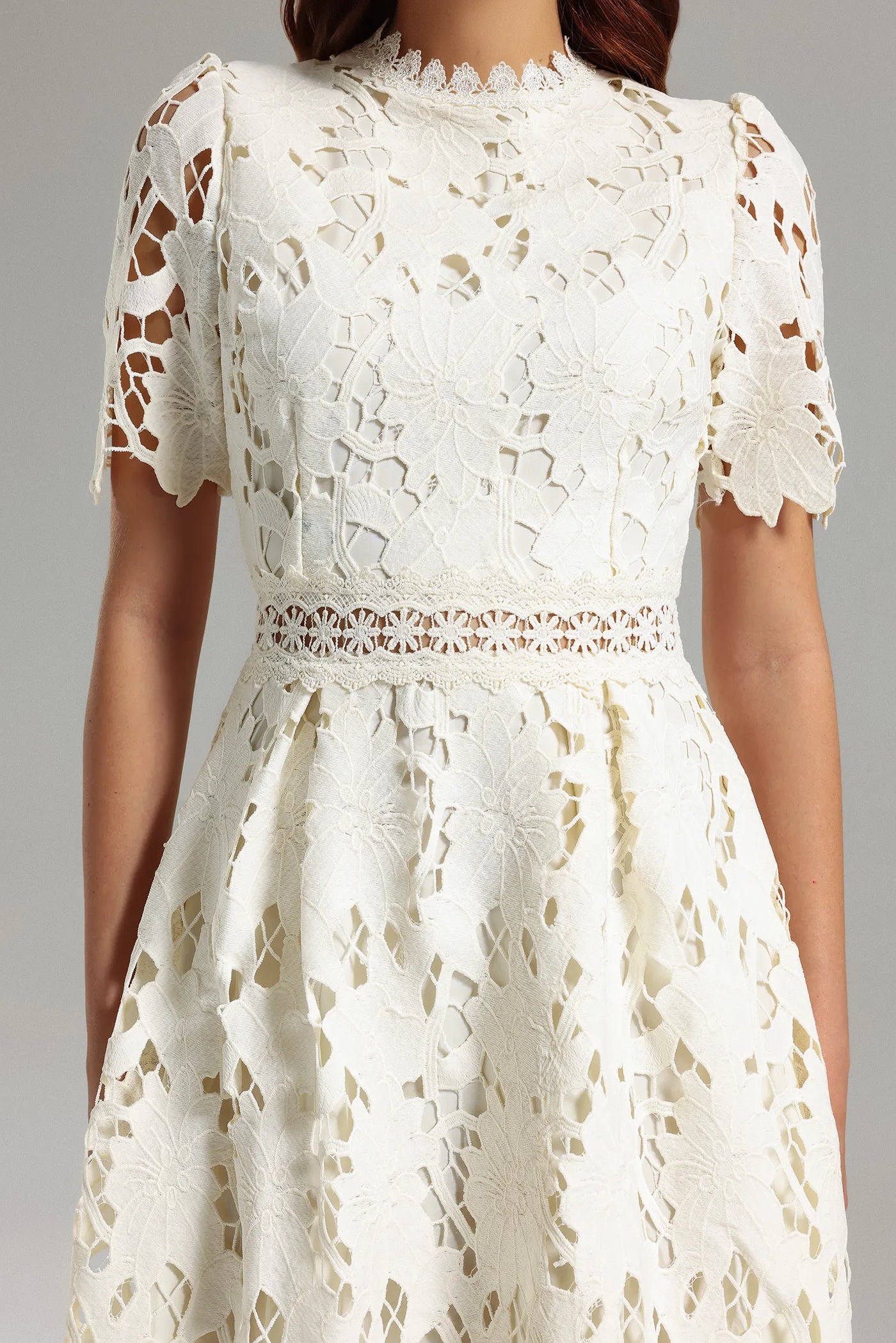 Shaylah Lace Midi Dress