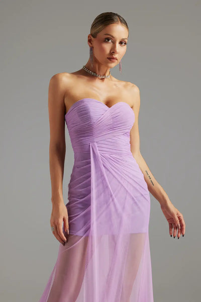 Domio Strapless Maxi Dress